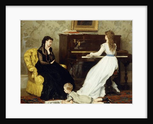 Practising by Gustave Leonard de Jonghe