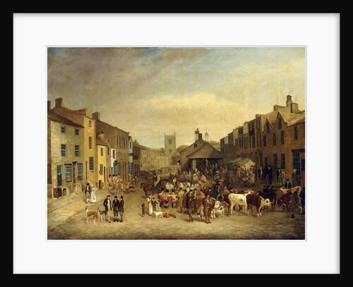 The Skipton Fair of 1830 by Thomas Burras