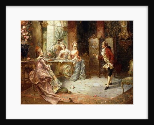 Marie Antoinette's History Lesson by Anton Telser