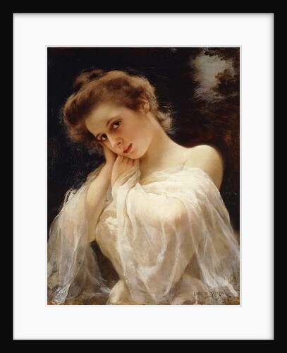 A Young Beauty, 1902 by Louis de Schryver