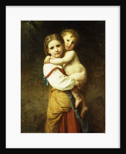 The Big Sister; La Grande Soeur, 1865 by William-Adolphe Bouguereau