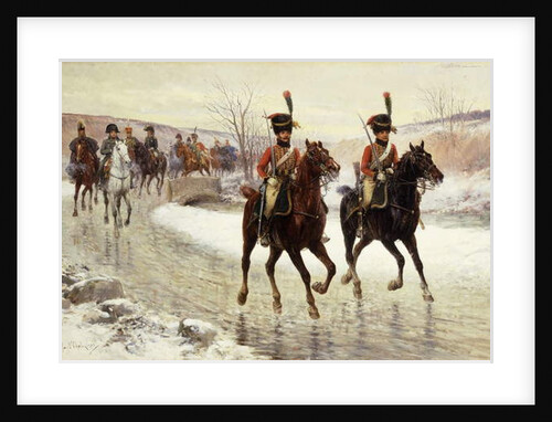 Napoleon and his Escort, by Jan van Chelminski