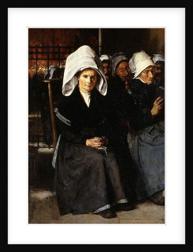 Breton Woman at Prayer by Luis Jimenez y Aranda