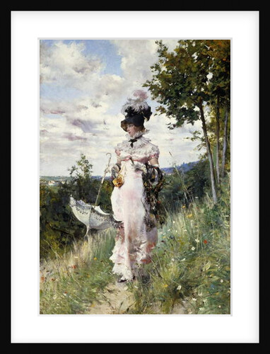 The Summer Stroll, 1873 by Giovanni Boldini