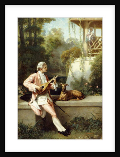 The Courtship, by Felix Henri Giacomotti