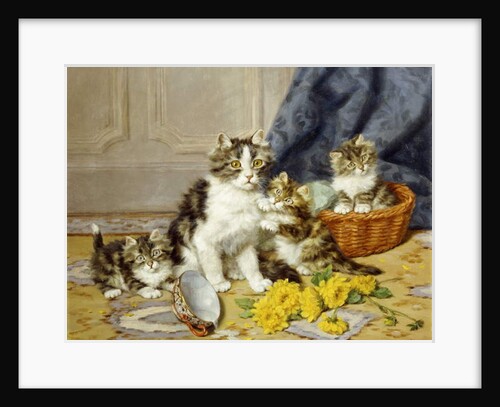 Playful Kittens by Daniel Merlin