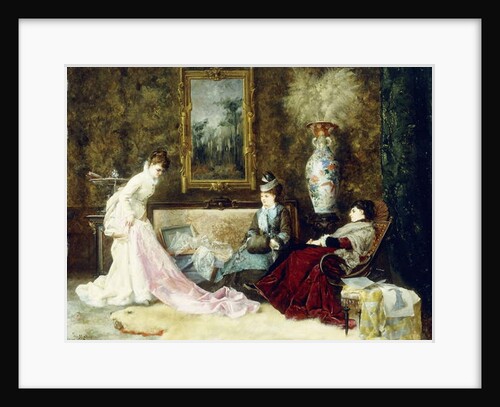 Fine Lace, 1877 by Francisco Masriera y Manovens