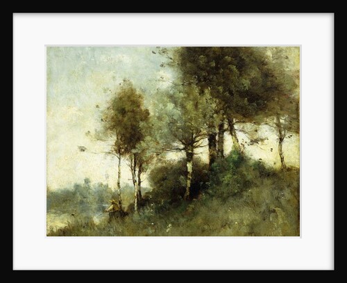 The Fisherman; La Pecheur by Paul Desire Trouillebert