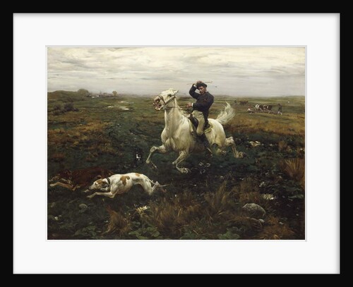 The Squire; Der Gutsherr by Alfred von Wierusz-Kowalski