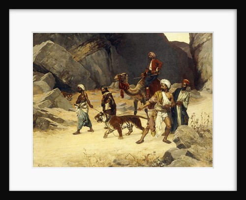 The Tiger Hunt, 1896 by Rudolphe Ernst