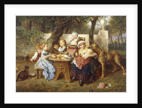 The Birthday Party, by Ludwig Knaus