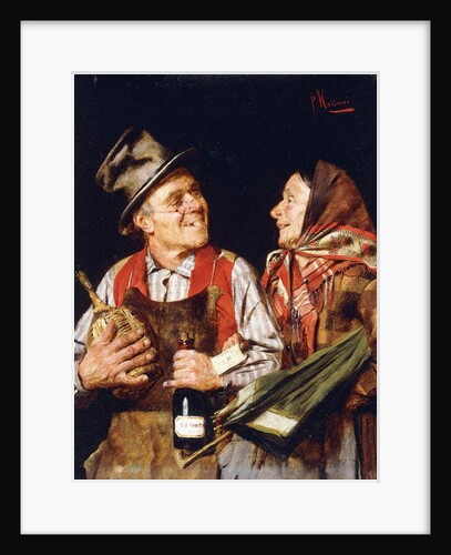 The Wine Merchant by Pompeo Massani