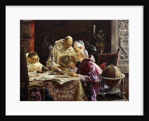 The Geographers, 1902 by Jose Gallegos Arnosa