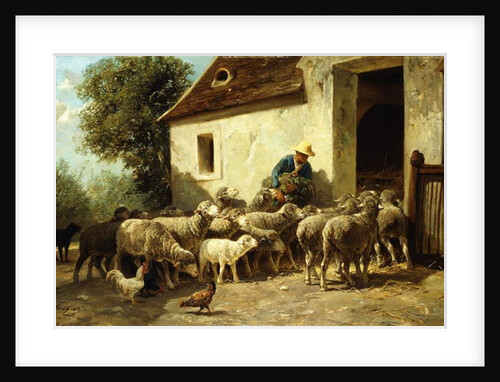 Returning Home by Charles Emile Jacque