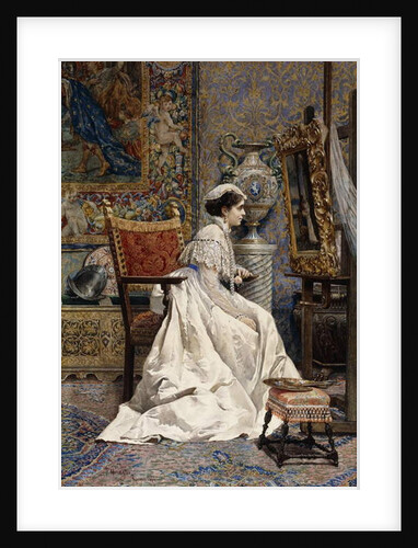 A Beautiful Connoisseur, 1874 by Tomas Moragas y Torras