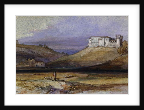 Crescenza, 1844 by Edward Lear