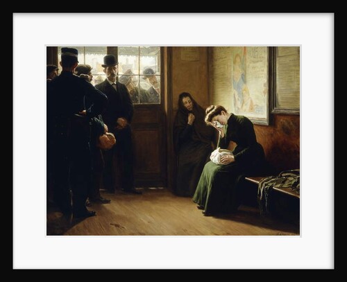 Departure of Prisoners; Depart de Prisonniers, 1906 by Remy Cogghe