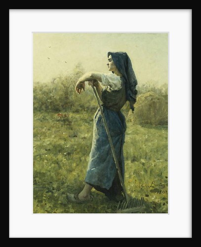 The Harvester, 1892 by Jules Breton
