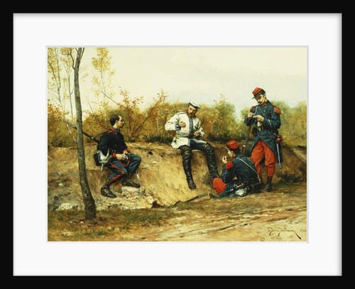 The Prisoner, 1889 by Etienne Prosper Berne-Bellecour