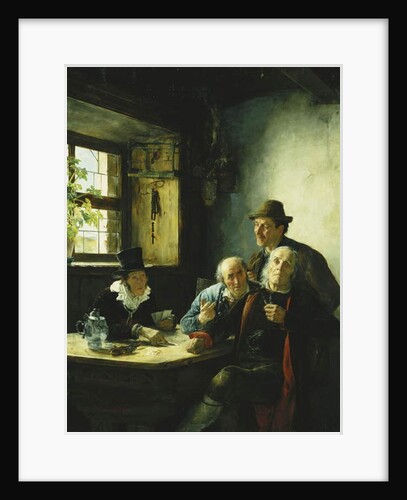 A Game of Cards by Alfons Spring