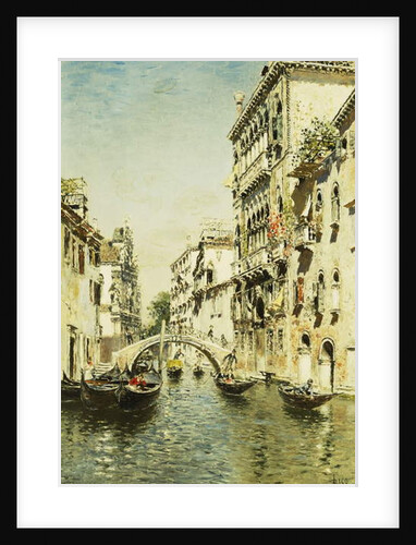 Rio Santa Marina by Martin Rico y Ortega