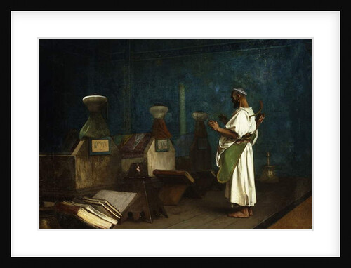 Prayer at the Sultan's Tomb; Le Tombeau des Kalifes a Brousse, 1878 by Jean Leon Gerome