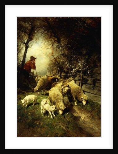 Between Gardens by Heinrich Johann von Zugel