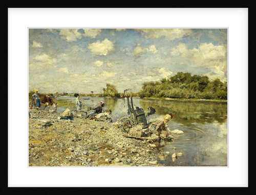 The Laundry; La Lavandaie, 1874 by Giovanni Boldini