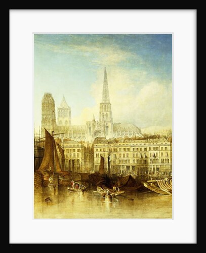 The Quay at Rouen, 1853 by J. Henshall