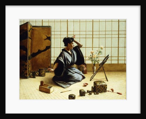 The Geisha Girl, 1890 by Eugene Armand Lachaise