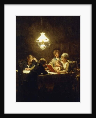 The Reading Lesson by Knut Ekvall