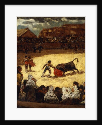 The Bullfight by Eugenio Lucas y Padilla