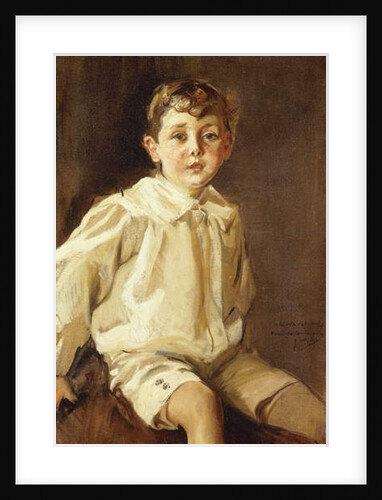 A Portrait of Basil Mundy, 1908 by Joaquin Sorolla y Bastida