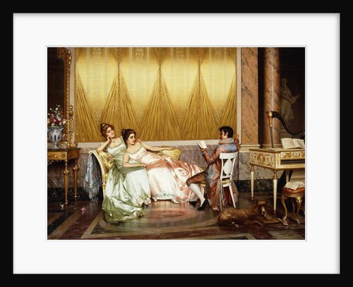 The Poetry Reading by Vittorio Reggianini