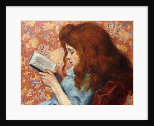 Young Girl Reading, by Federigo Zandomeneghi