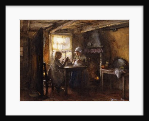 A Quiet Afternoon by Bernardus Johannes Blommers