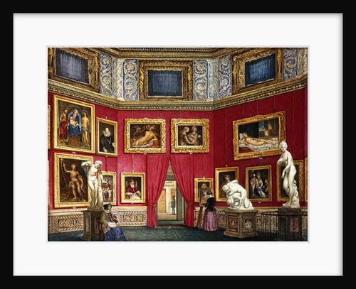 Figures in a Picture Gallery by Eva Hau