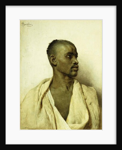 Portrait of an Arab Man, by Filipo or Frederico Bartolini