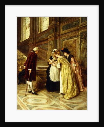 Admiring the Baby by George Goodwin Kilburne