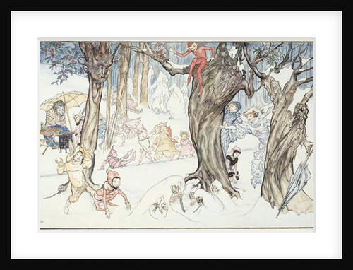 Winter Frolic, 1924 by Arthur Rackham