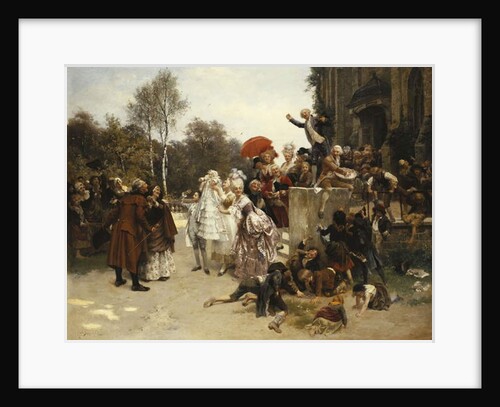 The Christening, 1863 by Emile Antoine Bayard