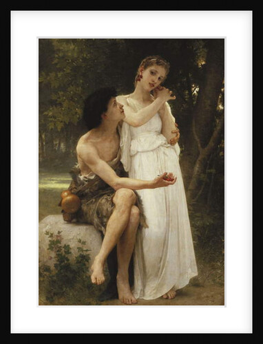 First Jewellery; Premier Bijoux, 1891 by William-Adolphe Bouguereau