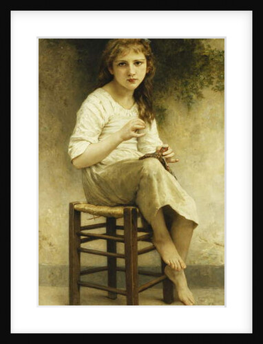 Idle Thoughts; Vaines Pensees, 1903 by William-Adolphe Bouguereau