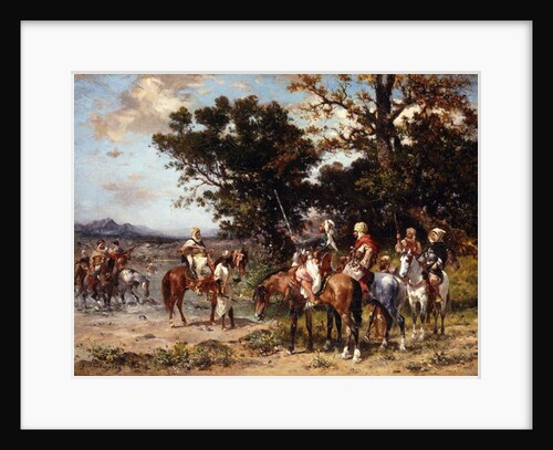 The Start for the Hunt by Georges Washington