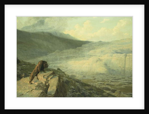 Lion on the Watch, by Jean Leon Gerome