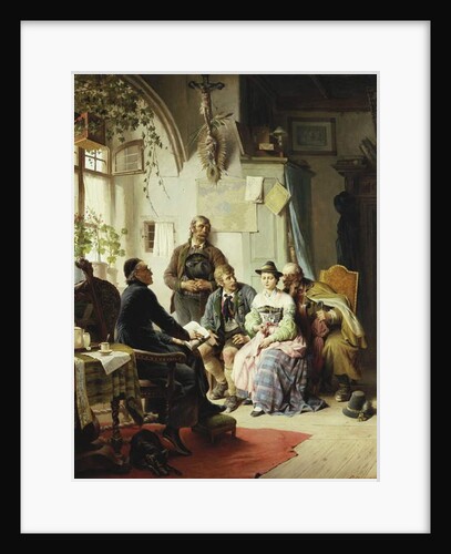 The Marriage Instructions, 1878 by Peter Baumgartner