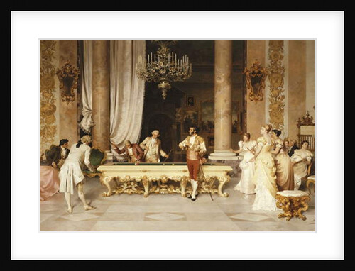 A Game of Billiards by Francesco Beda