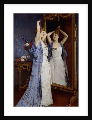 The Toilet; La Toilette, 1889 by Auguste Toulmouche