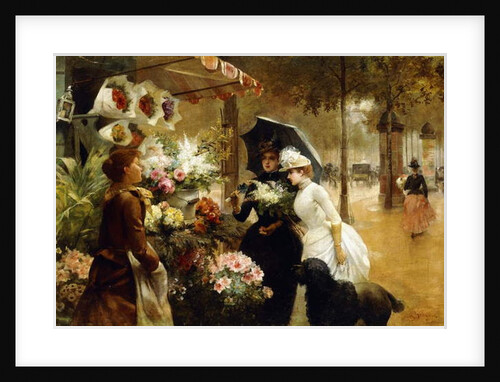 Summer Flowers, 1888 by Louis de Schryver