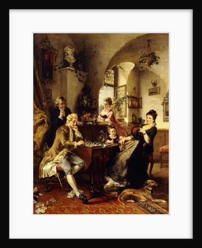 A Game of Chess by Carl Herpfer